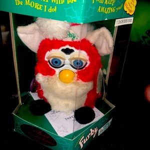 Fully functioning limited charismas edition Furby new in box with original tags